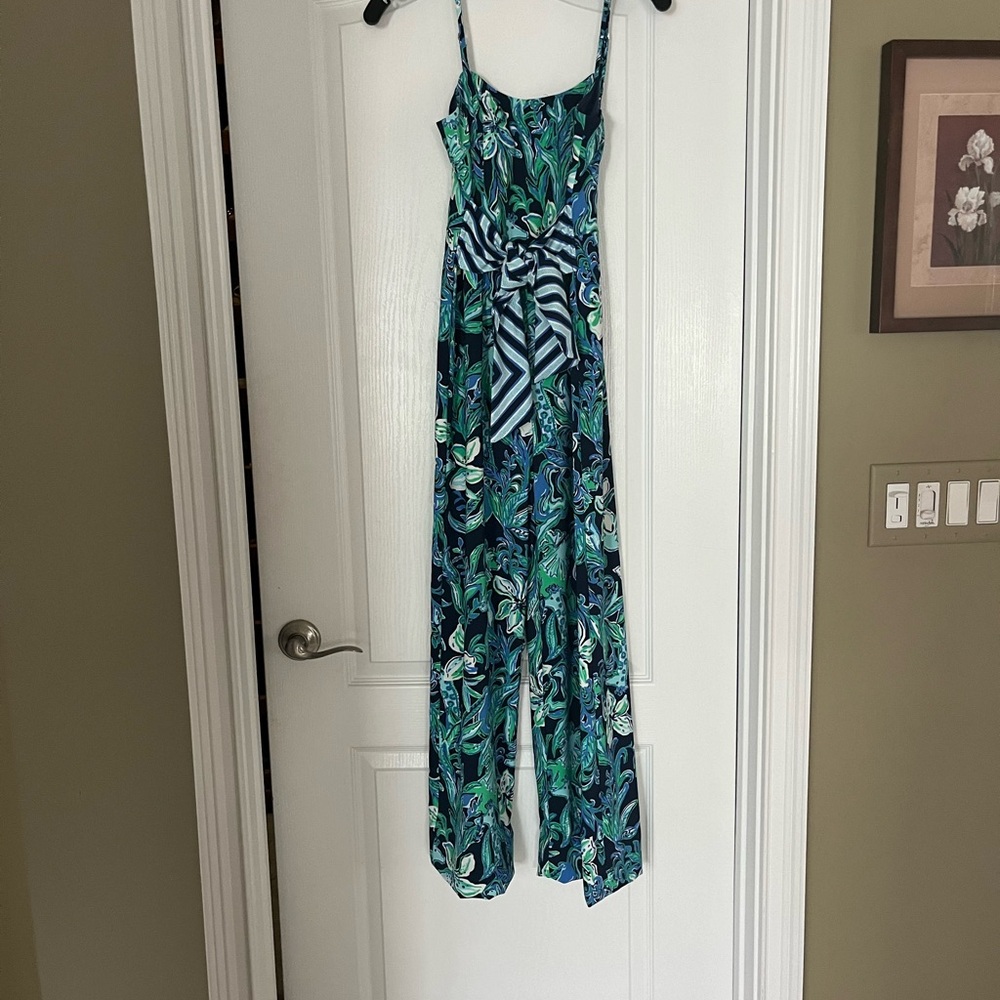 Lily Pulitzer’s worn incense like new jumpsuit.